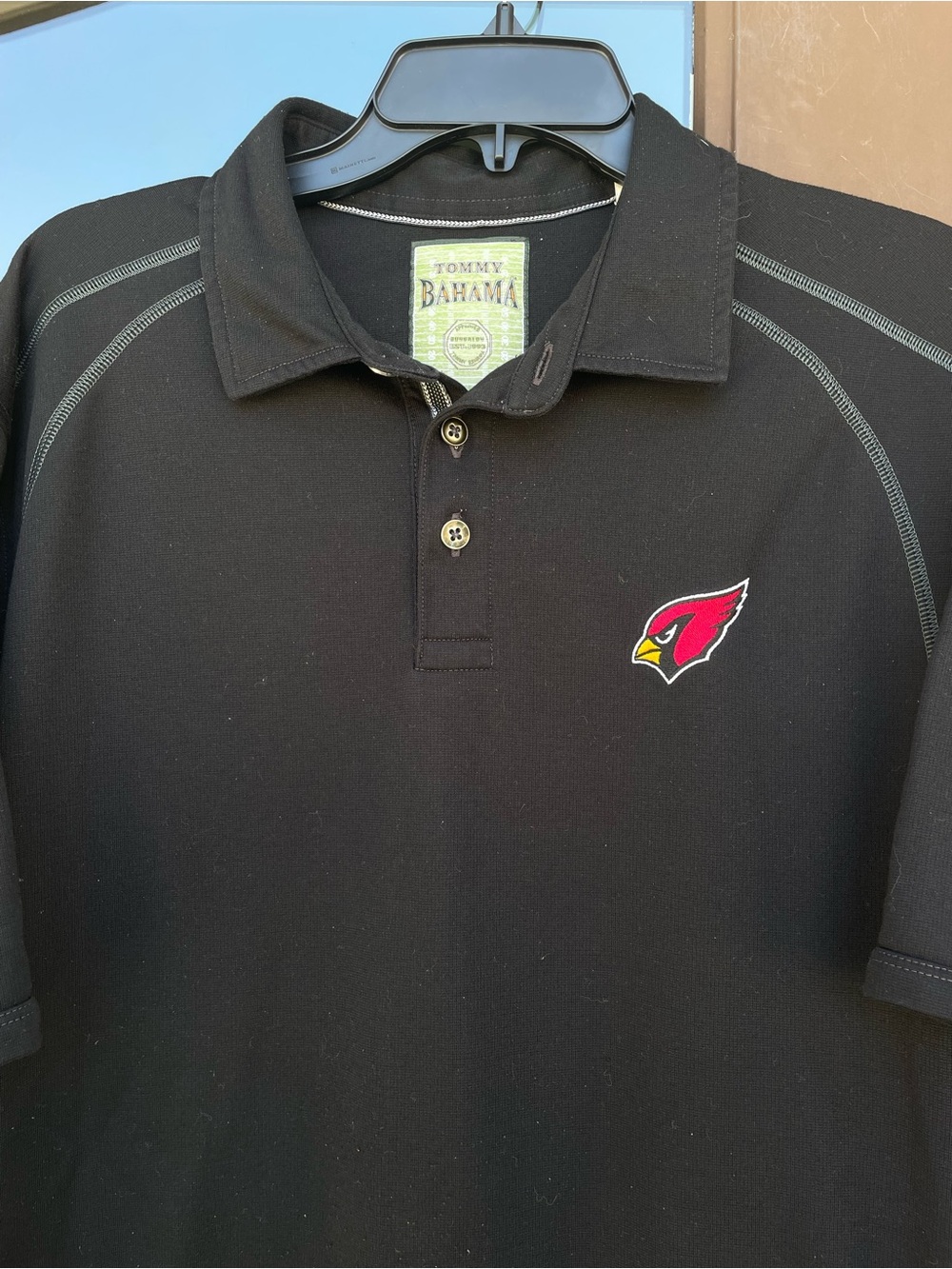 Tommy Bahama Black Arizona Cardinals Polo XL